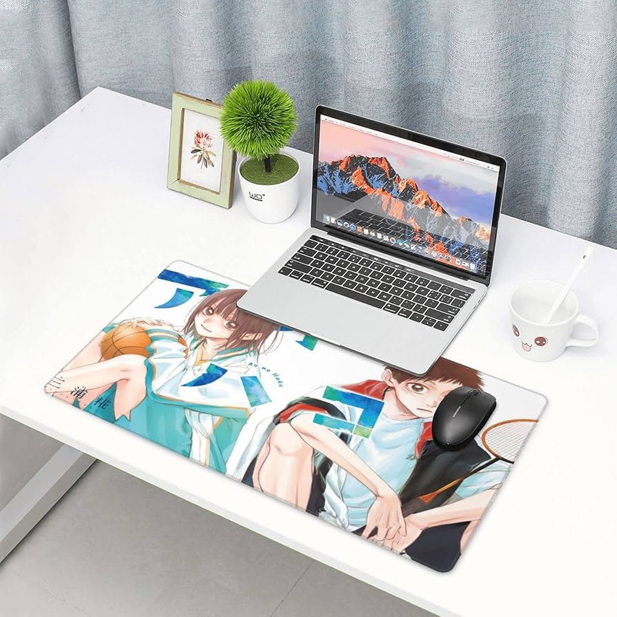 Amazon.co.jp: アオのハコ マウスパッド 大型 ゲーミングマウスパッド